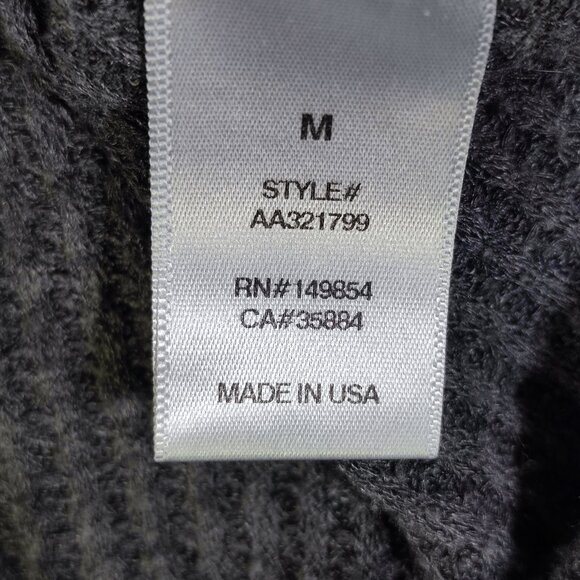 Sadie & Sage crew neck knit sweater women's size M grey colour - Picture 5 of 10